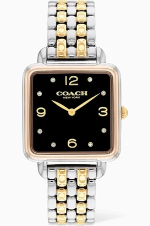 Coach Cass Quartz Watch in Stainless Steel, 28mm
