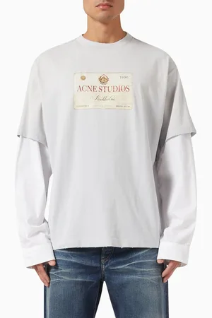 Acne Studios Layered Long-sleeve T-shirt in Cotton
