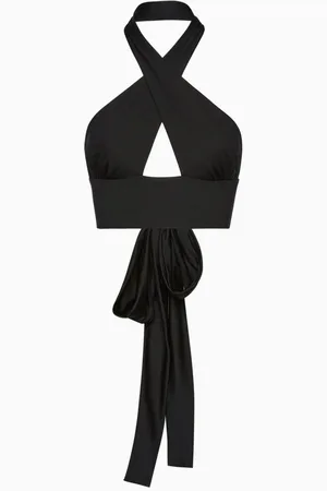 MAGDA BUTRYM Halterneck Bikini Top