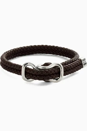Bottega Veneta Braided Bracelet in Nappa Leather