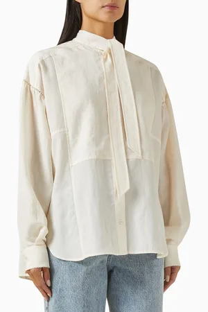 3.1 Phillip Lim Tie-neck Oversized Blouse