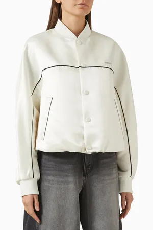 We11 Done Bomber Jacket in Satin