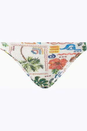 Cleonie Swim Channel Bikini Briefs in Stretch Nylon