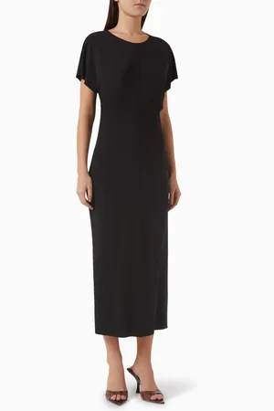 DAY Birger et Mikkelsen Amanza Midi Dress in Stretch-jersey