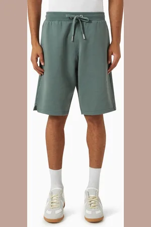 Ami ADC Logo Shorts in Loopback-fleece