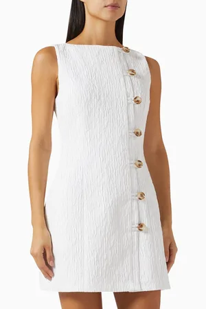 Anna Quan Olympia Mini Dress in Wool