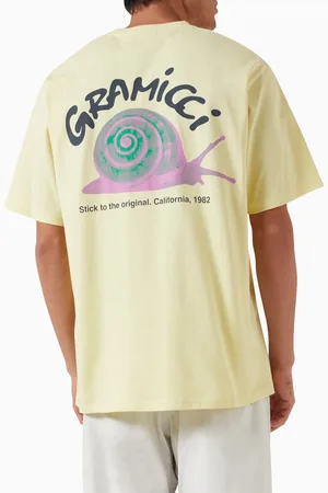 Gramicci Snail T-shirt in Cotton-jersey