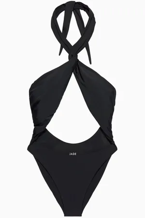 Jade Swim Helix One-piece Swimsuit in Stretch Nylon