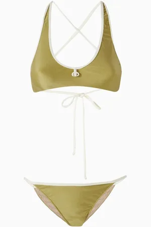 Adriana Degreas Solid AD Straps Bikini Set