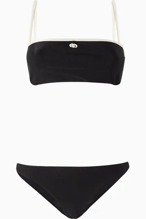 Adriana Degreas Solid AD Straps Bikini Set
