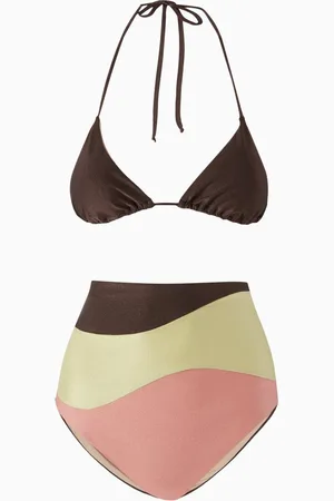 Adriana Degreas Giardino High-waisted Bikini Set