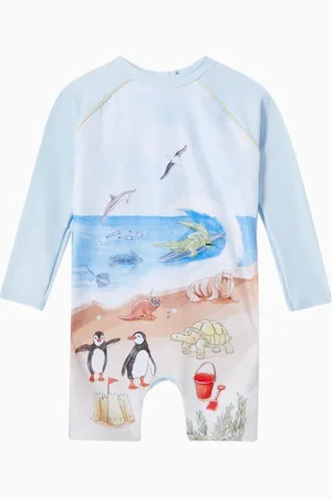 Minihaha Marco Beach Rash-suit in Recycled Fabric