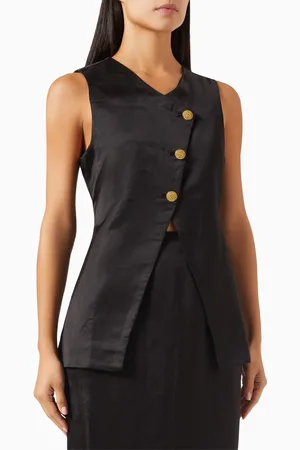 POSSE Gigi Gilet in Satin