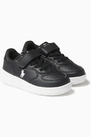 Ralph Lauren Masters Court Sneakers in Faux Leather