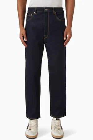 Golden Goose Journey Happy Jeans in Denim