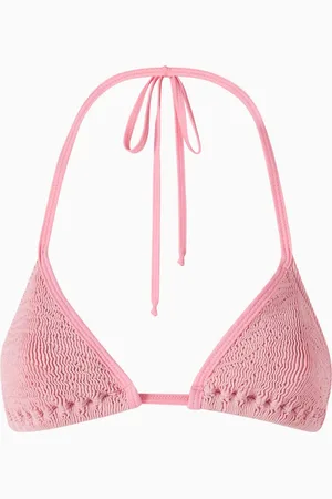 Cleonie Swim Bow Triangle Bikini Top