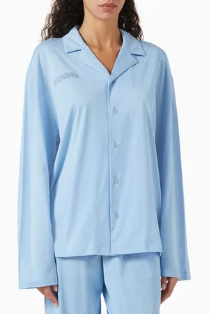 The Pangaia 365 Lightweight Pyjama Shirt in Organic Cotton