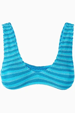 Bond Eye Scout Bikini Top in Authentic Crinkle™ Fabric