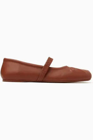 Marni Little Bow Ballet Flats in Nappa