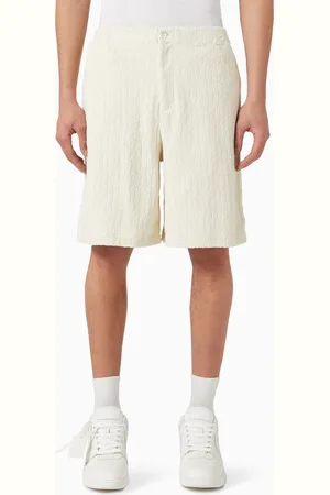 OFF-WHITE Off Bowling Shorts in Terry
