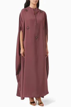 Nishida Shaheen Cyrah Kaftan in Crepe