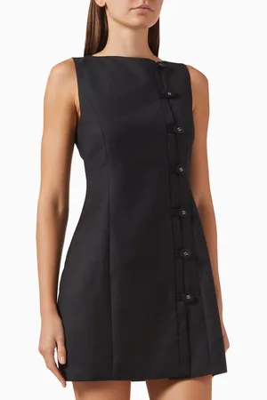Anna Quan Olympia Mini Dress in Wool