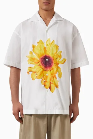 J.W.Anderson Sunflower Shirt in Cotton Poplin