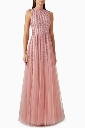 BASIX Sequin-embellished Gown