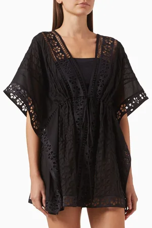 CHARO RUIZ IBIZA Masie Drawstring-waist Kaftan
