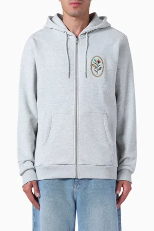 Les Deux Geoffroy Zipper Hoodie in Cotton
