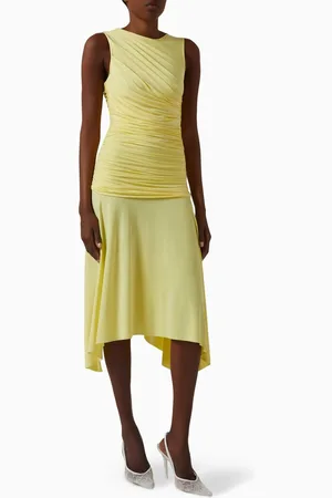SIEDRES Nuina Ruched Midi Dress in Jersey