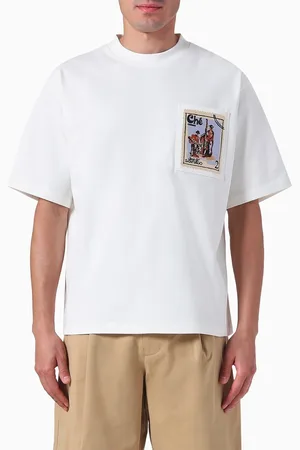 CHE Santiago Embroidered Stamp T-shirt in Cotton