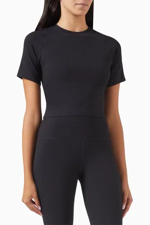 Nike Zenvy Dri-FIT Crop Top in Rib-knit