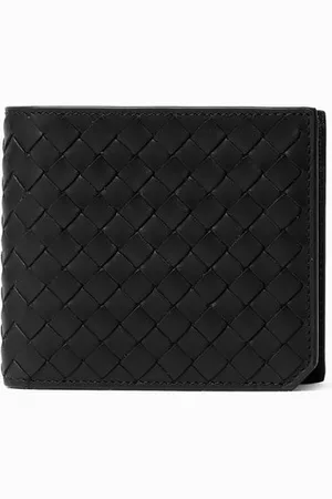 Bottega Veneta Piccolo Bi-fold Wallet in Intrecciato Calfskin