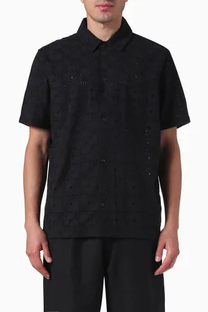 Les Deux Hector Shirt in Broderie Anglaise