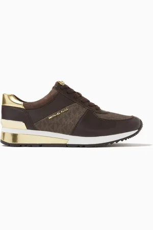 Michael Kors Monogram Sneakers in Logo Canvas