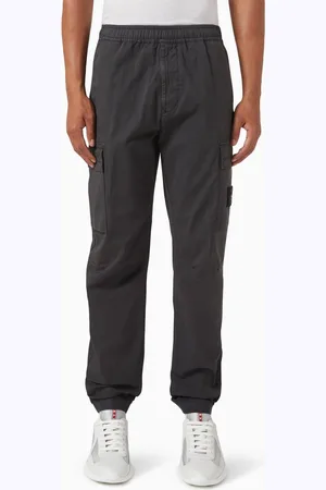 Stone Island Cargo Pants in Supima® Stretch Cotton Twill
