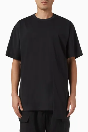 Y-3 Premium T-shirt in Cotton Blend
