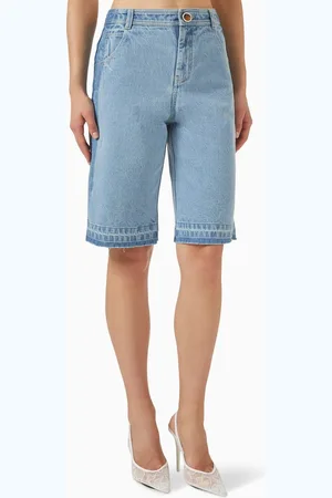 CHRISTOPHER ESBER Fossil Shorts in Denim