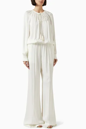 Tom Ford Jumpsuit in Silk Satin