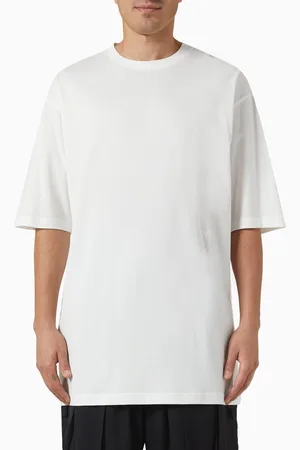 Y-3 Boxy T-shirt in Cotton Jersey