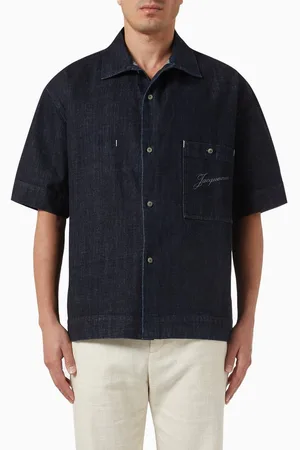 Jacquemus The Aloe de-Nîmes Shirt in Denim