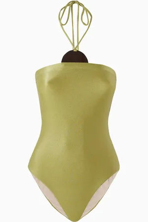 Adriana Degreas Appliqué One-piece Swimsuit in Stretch Nylon
