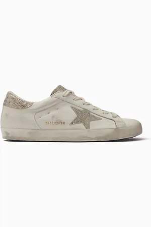 Golden Goose Super-Star Embellished Sneakers in Nappa Leather