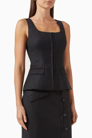 Anna Quan Lucia Top in Wool Blend