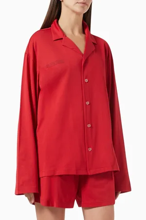 The Pangaia 365 Pyjama Top & Shorts Set in Organic Cotton