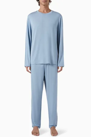 Eberjey Henry Long Sleeve Crew PJ Set in TENCEL™ Modal
