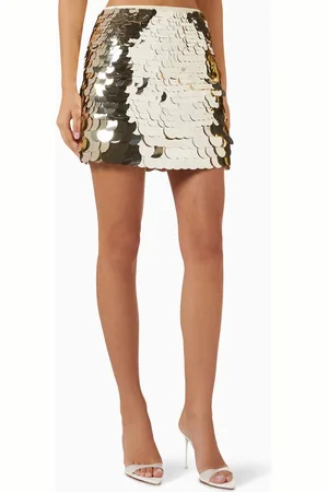 Significant Other Jorja Sequin-embellished Mini Skirt