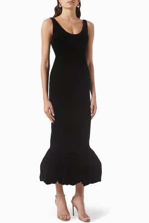 Ilkyaz Ozel Pualo Midi Dress in Silk