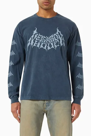 NEIGHBORHOOD Long-sleeve T-shirt in Cotton Jersey